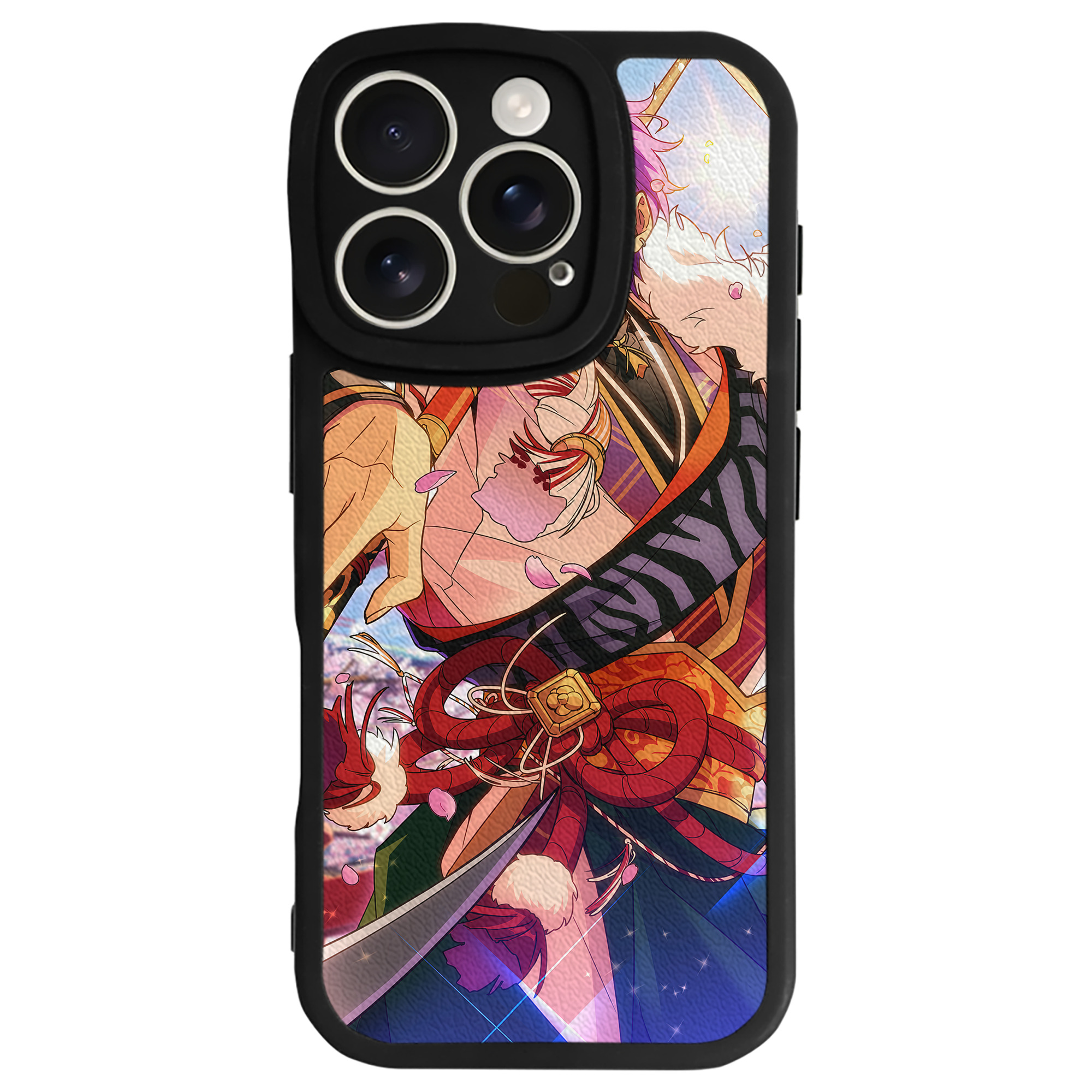 （画像用） あんさんぶるスターズ! Ensemble Stars 【iPhone 16シリーズ対応】シリコンスマホケース（レザー調） 材質：シリコン